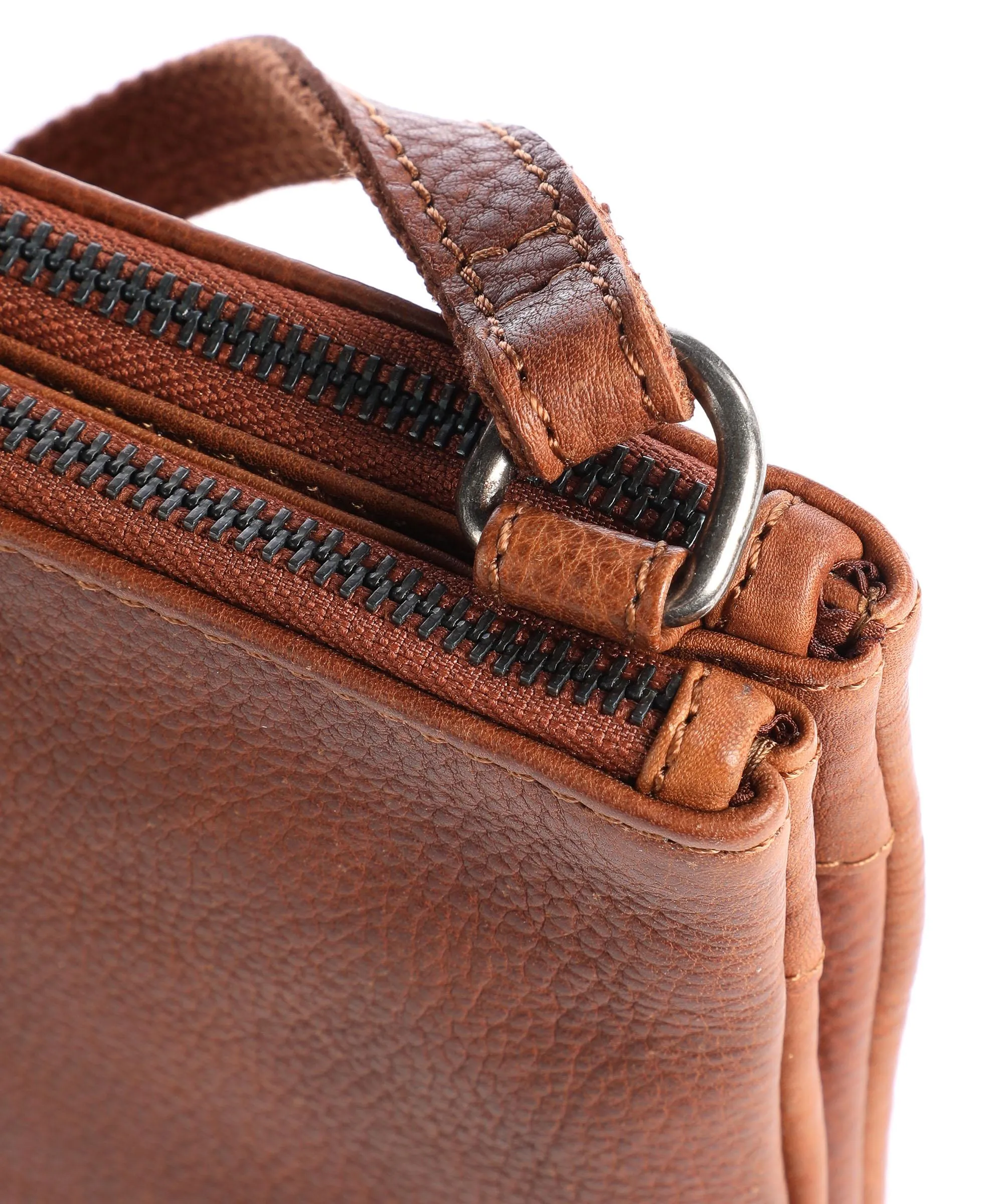  Burkely Antique Avery L Borsa a tracolla pelle granulata cognac  