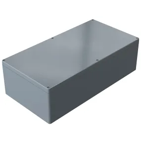 Contenitore Rose in Alluminio pressofuso 310 x 600 x 181mm, col. Grigio, IP66