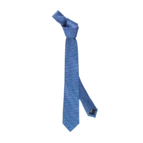 Cravatta Seta Azzurra Bambino Teen