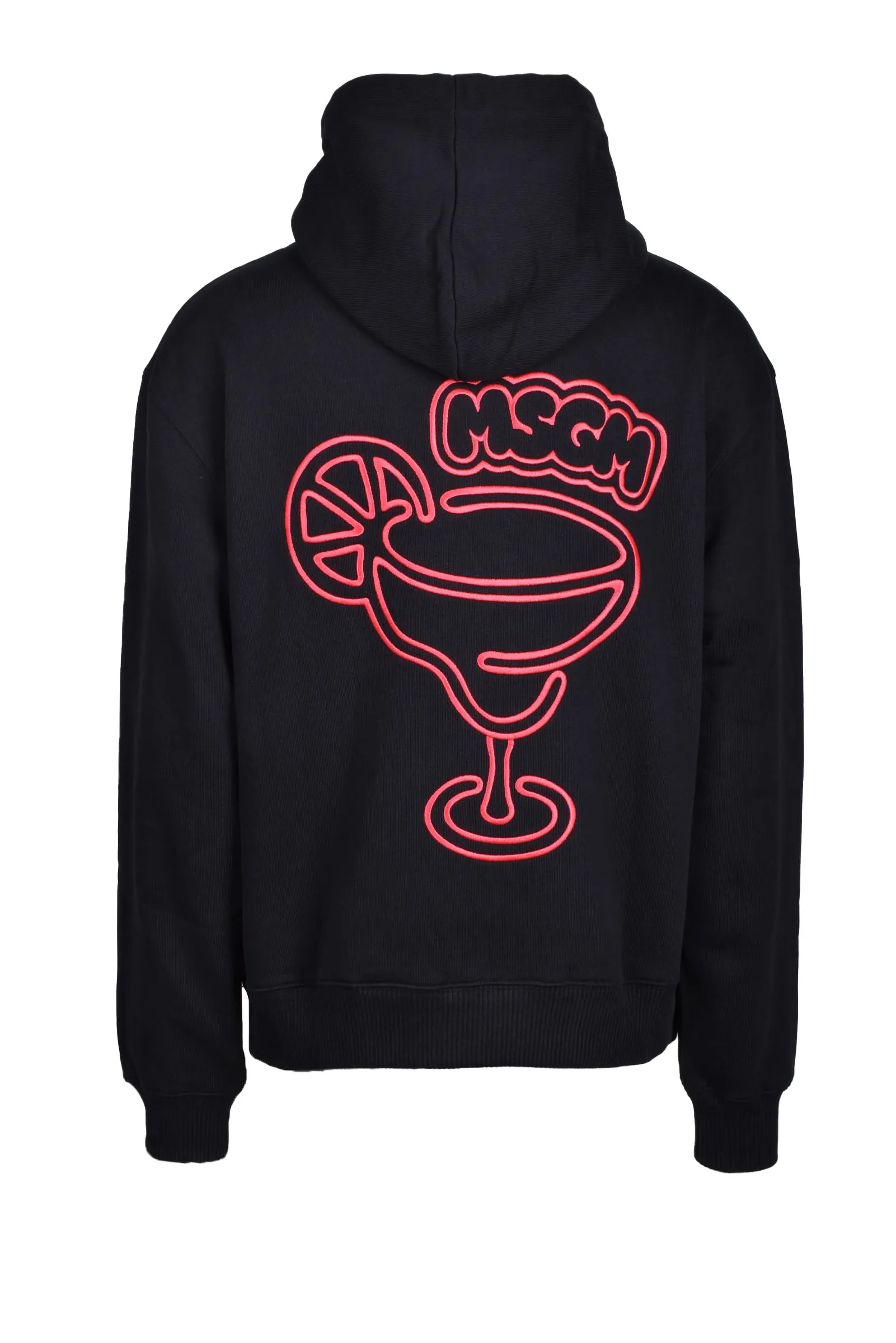 Felpa con cappuccio MSGM  Nero