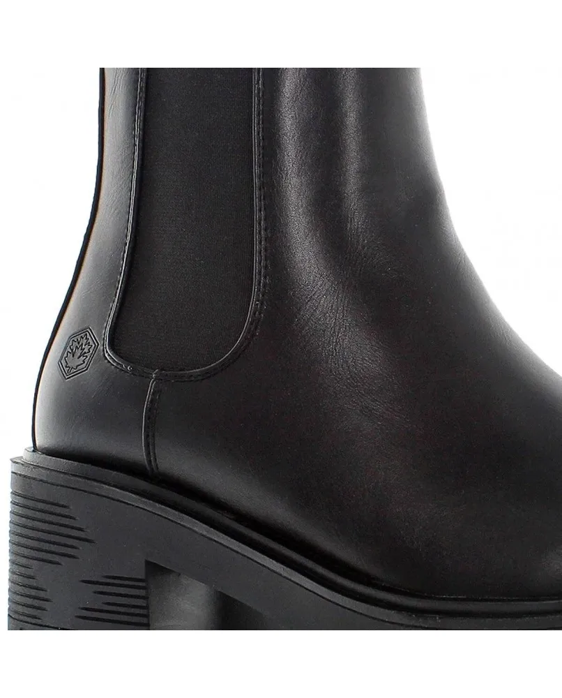 LUMBERJACK RAMONE SWC21113 stivaletti biker scarpe pelle donna