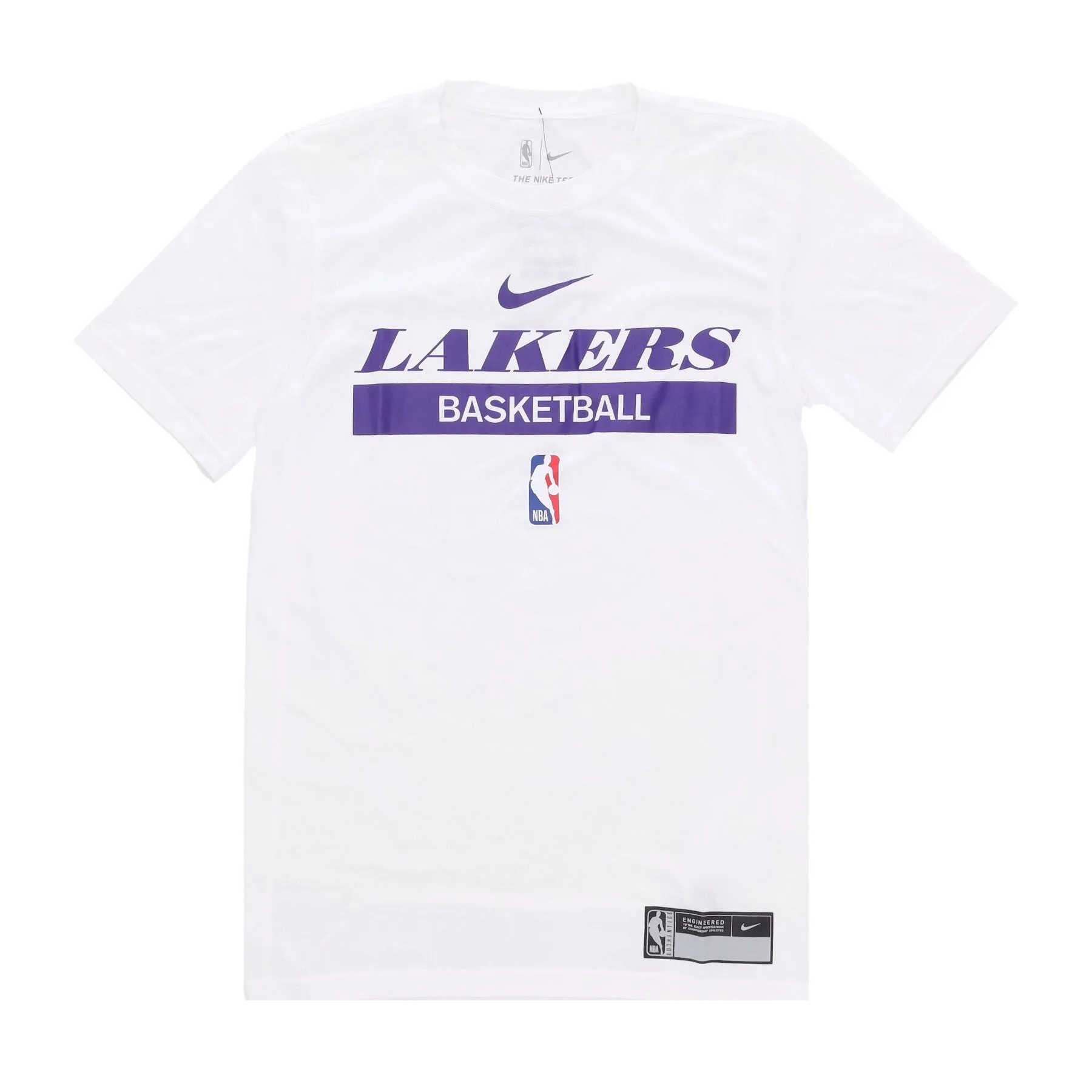 Maglietta Uomo Nba Dri-fit Essential Practice Gpx Tee Loslak White