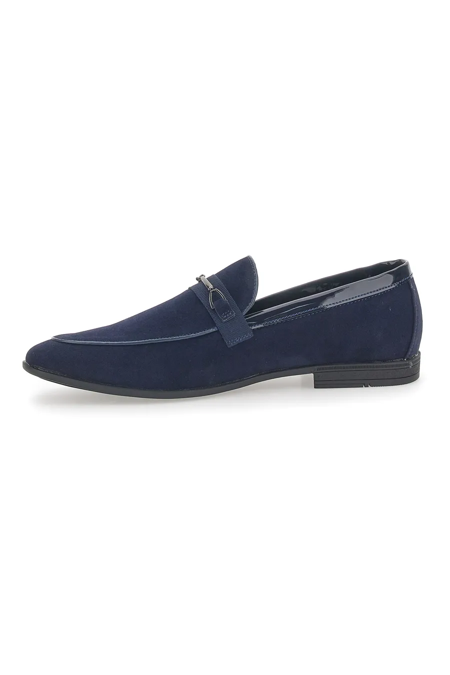 Mocassini Blu Con Tomaia Effetto Velluto da Uomo Johes Land 218014