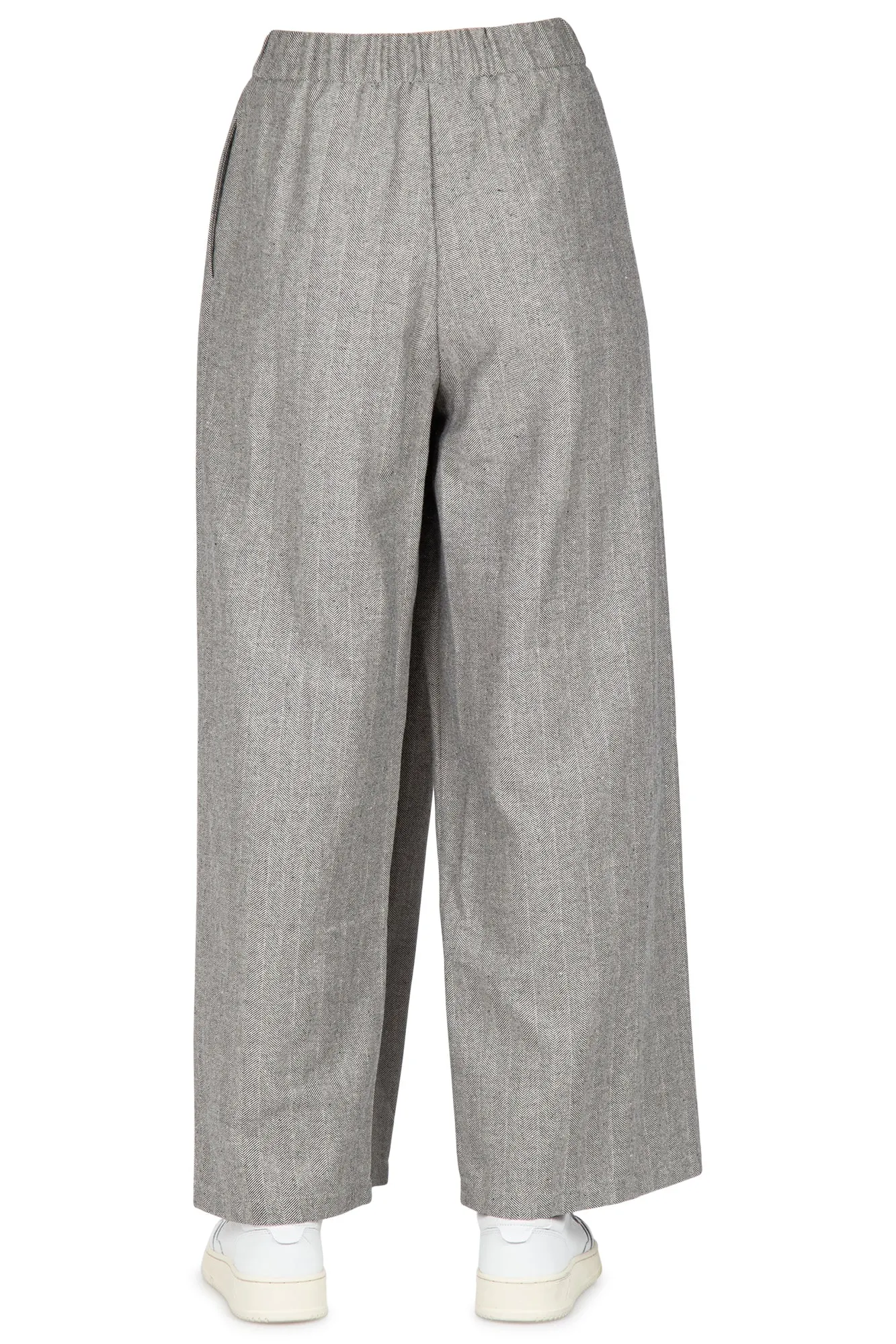 Pantalone - 440686 - Panna/Nero