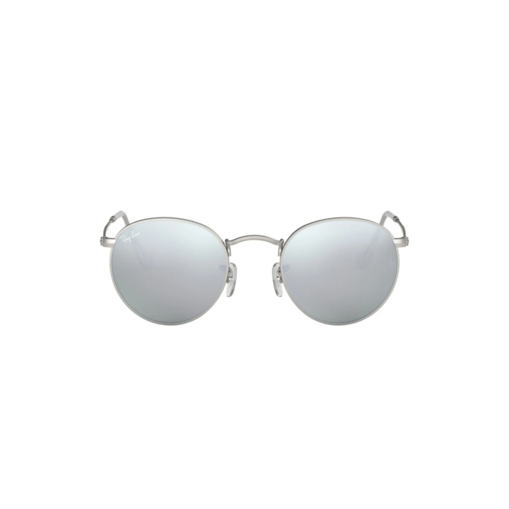   Ray-Ban RB 3447 Round Metal 019/30 Argento Opaco | Occhiale Da Sole Uomo 
