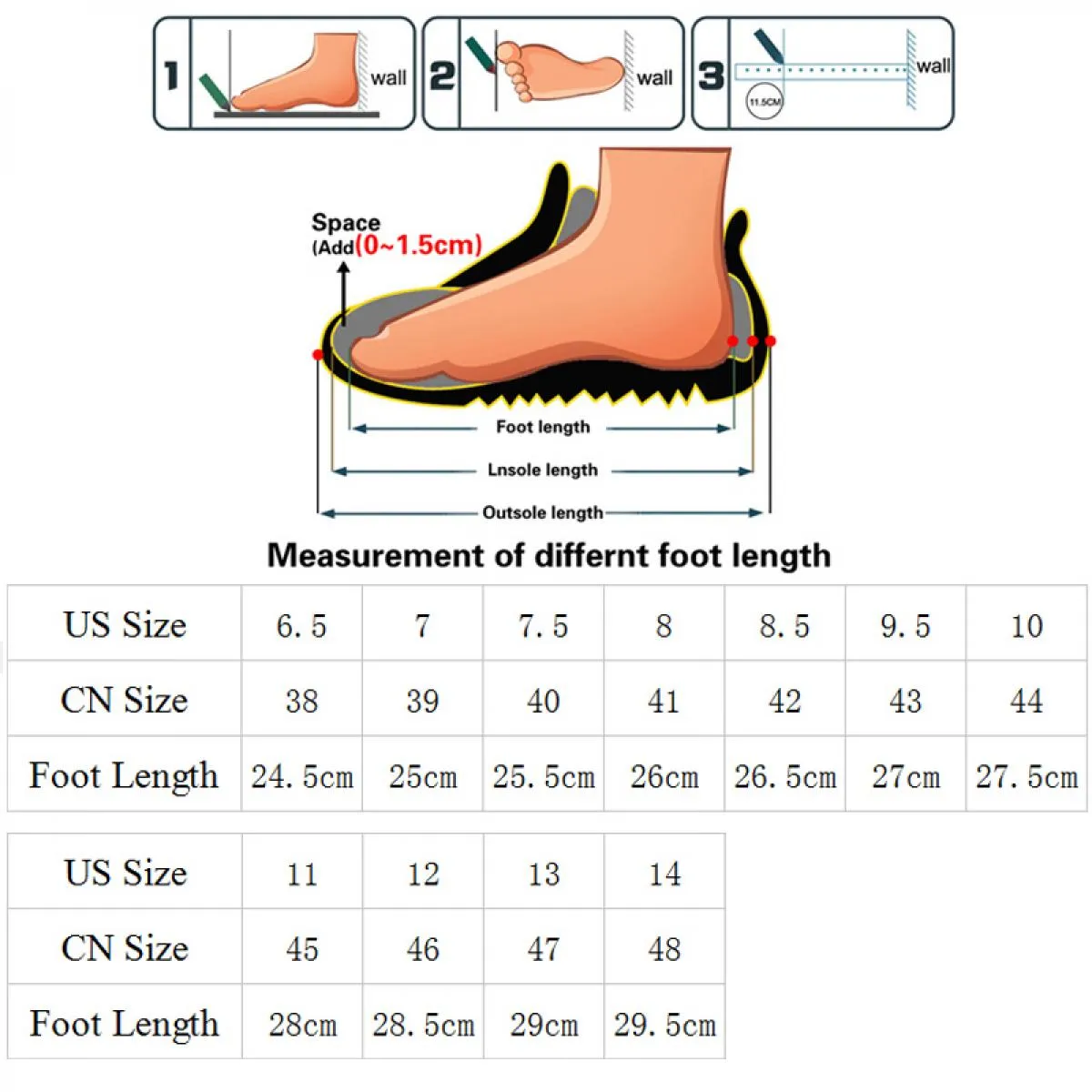 Scarpe antiscivolo da uomo per la sicurezza sul lavoro Scarpe antiscivolo nere per la sicurezza sul lavoro Plus Size 4554