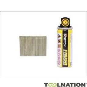 Stanley Bostitch 16G64FC Chiodo di finitura standard + gas 64 mm zincato 2000 pezzi