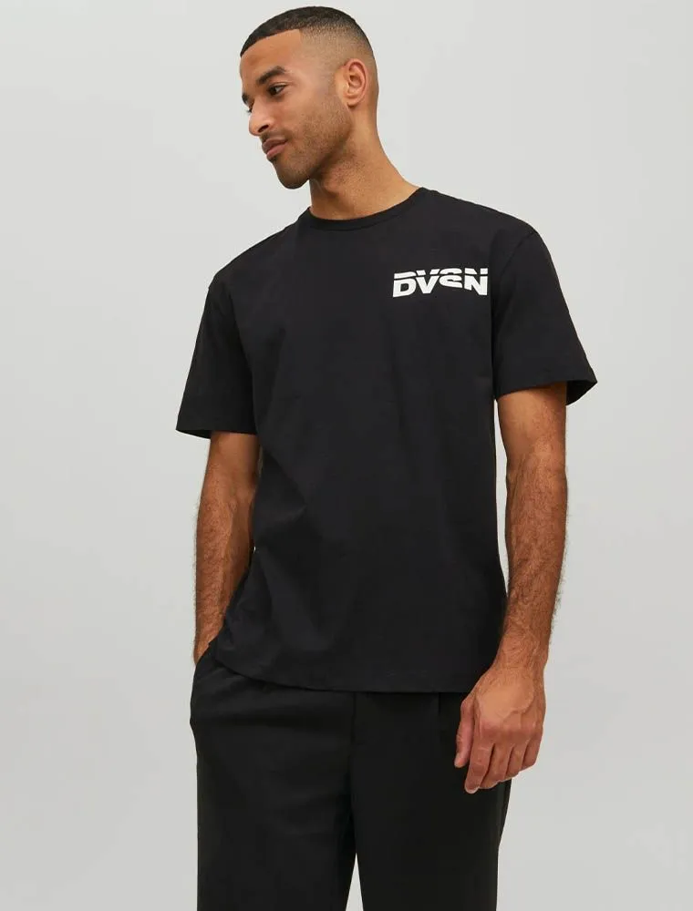 T-shirt Manica Corta Jack & Jones - Black