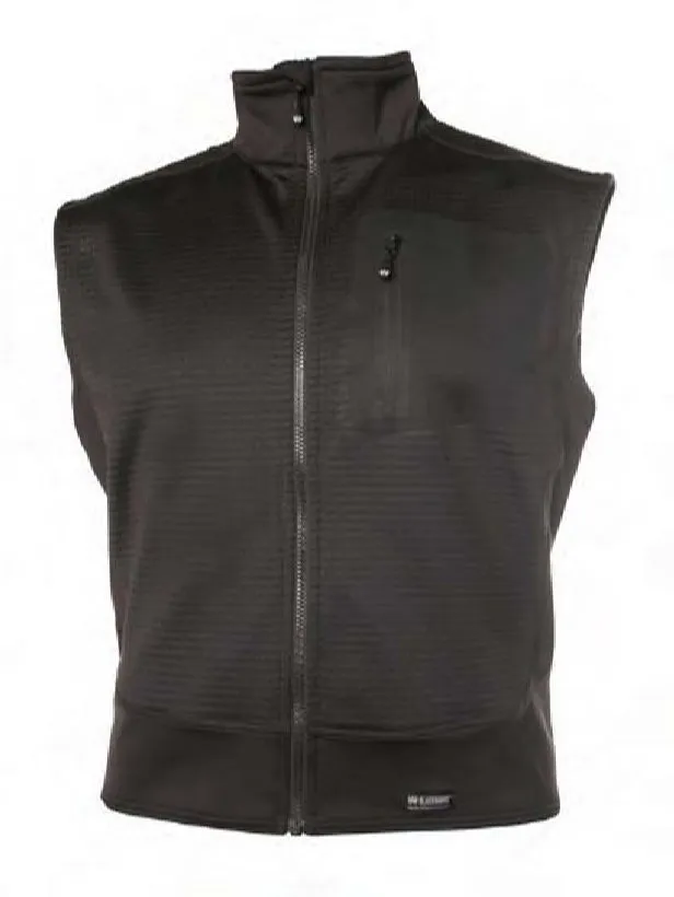 WW GILET PILE GRID FLEECE – BLACKHAWK