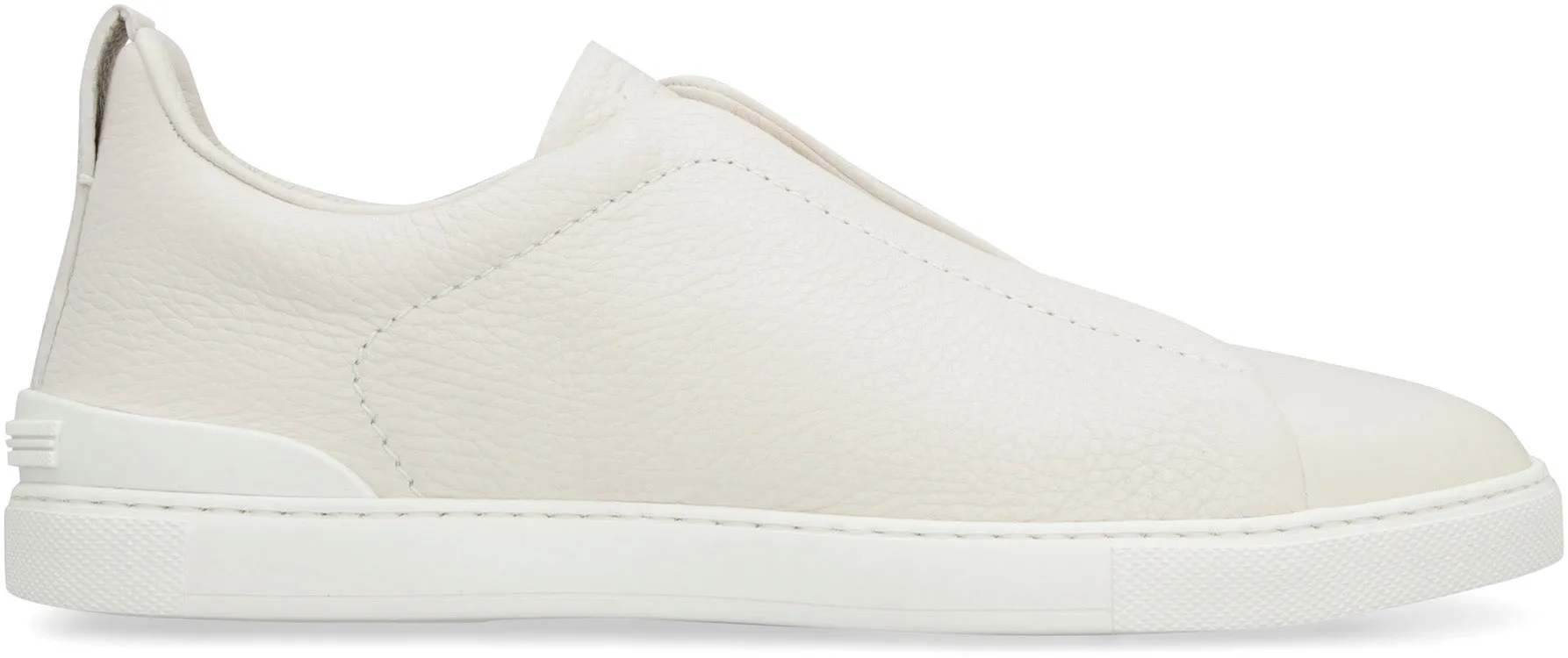 Zegna Sneakers Triple Stitch in pelle